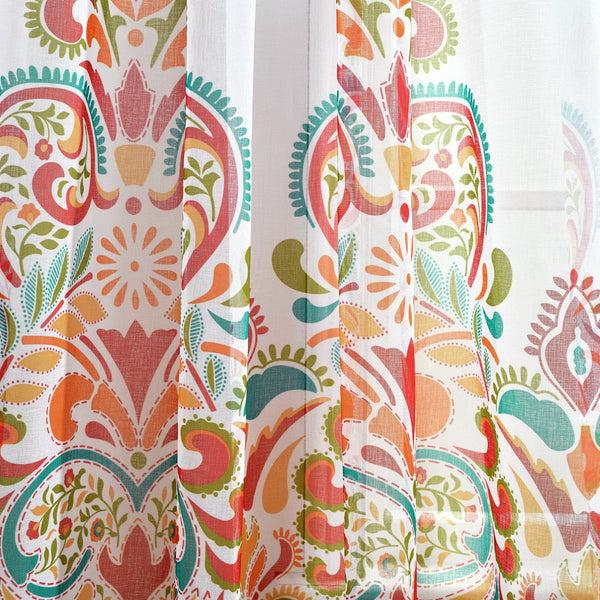 Lush Decor Clara Sheer Window Curtain Panel Set