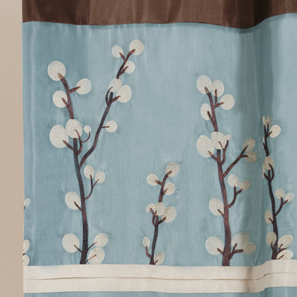 Lush Decor Cocoa Shower Curtain