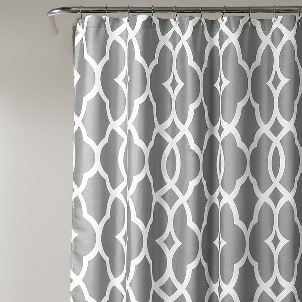 Lush Decor Connor Geo Shower Curtain
