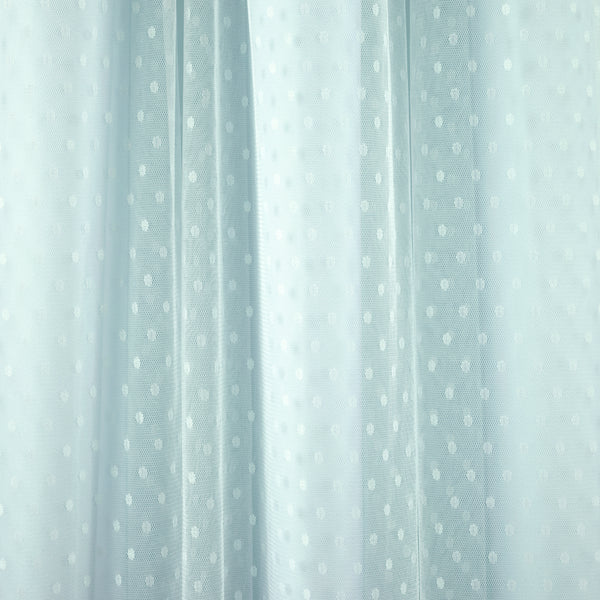 Lush Decor Cottage Polka Dot Sheer Window Curtain