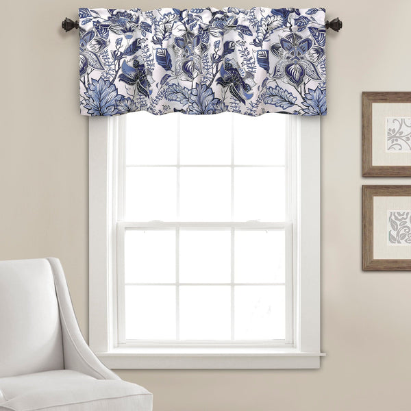 Lush Decor Cynthia Jacobean Floral Valance