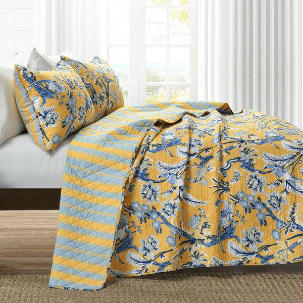 Lush Decor Dolores 3 Piece Quilt Set