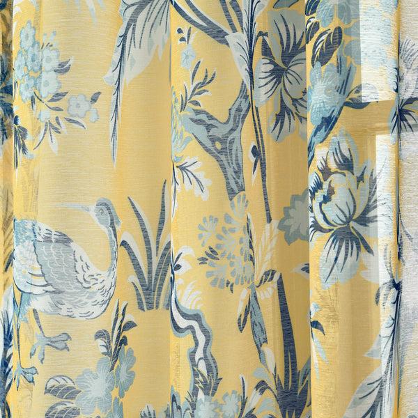 Lush Decor Dolores Sheer Window Curtain Panel Set