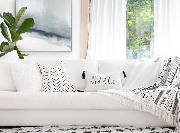 Lush Decor Emma Faux Fur Decorative Pillow Cover