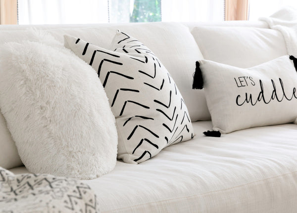 Lush Decor Emma Faux Fur Decorative Pillow Cover