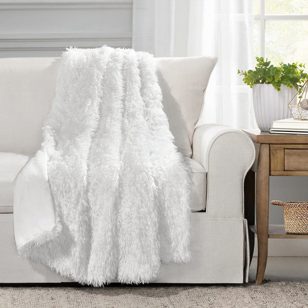 Lush Decor Emma Faux Fur Throw
