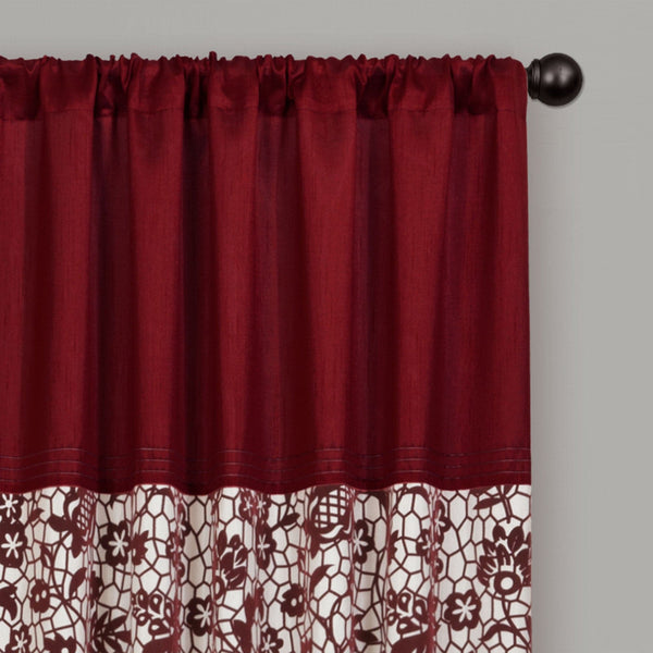 Lush Decor Estate Garden Window Curtain