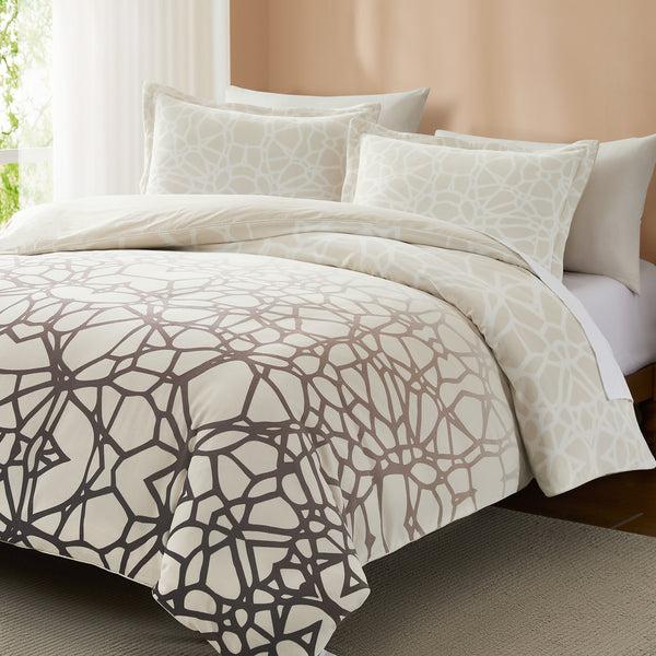 Lush Decor Ethereal Tangle Velvet Duvet Cover Set