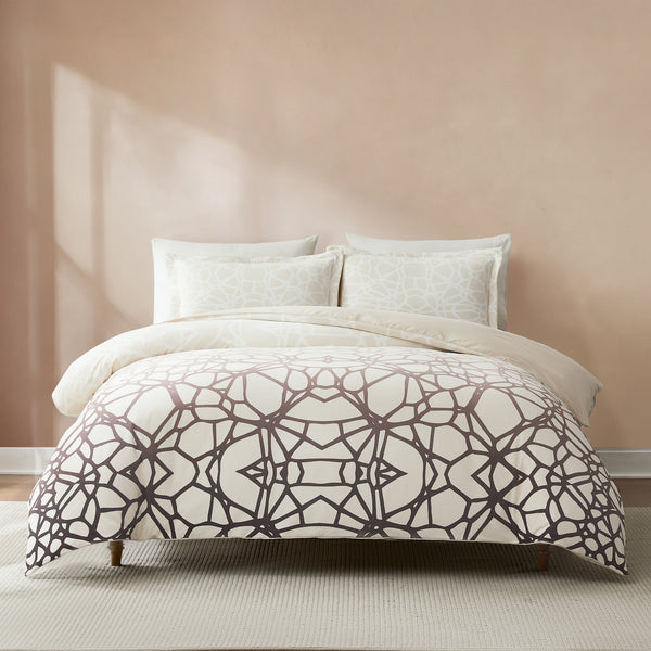 Lush Decor Ethereal Tangle Velvet Duvet Cover Set