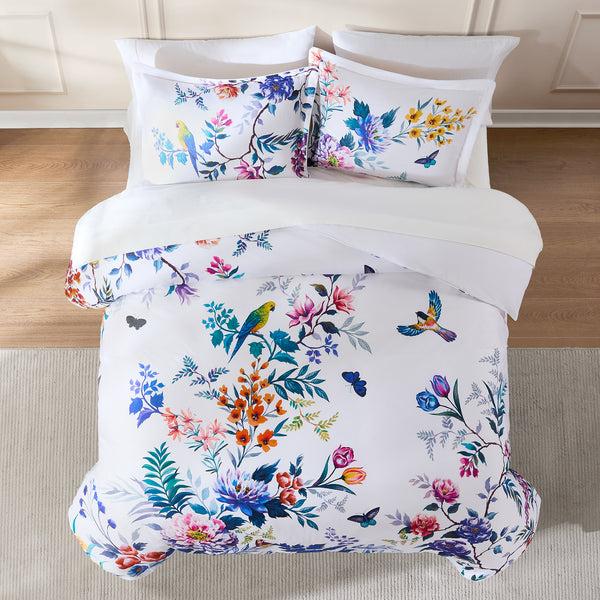Lush Decor Fantasia Cotton Duvet Cover Set