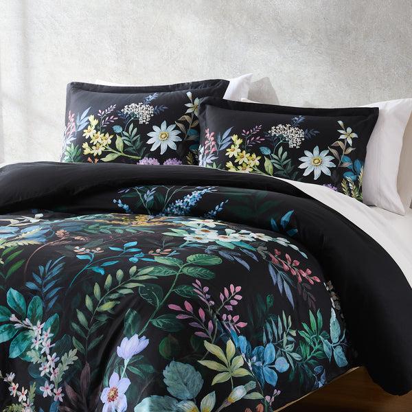 Lush Decor Fantasy Floral Cotton Duvet Cover Set