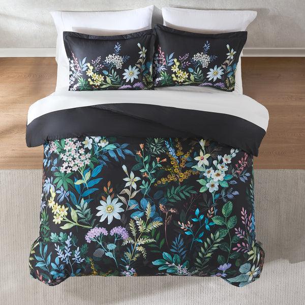 Lush Decor Fantasy Floral Cotton Duvet Cover Set