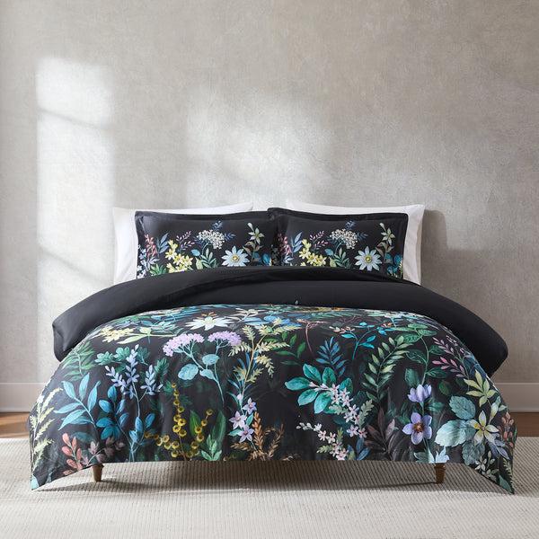 Lush Decor Fantasy Floral Cotton Duvet Cover Set