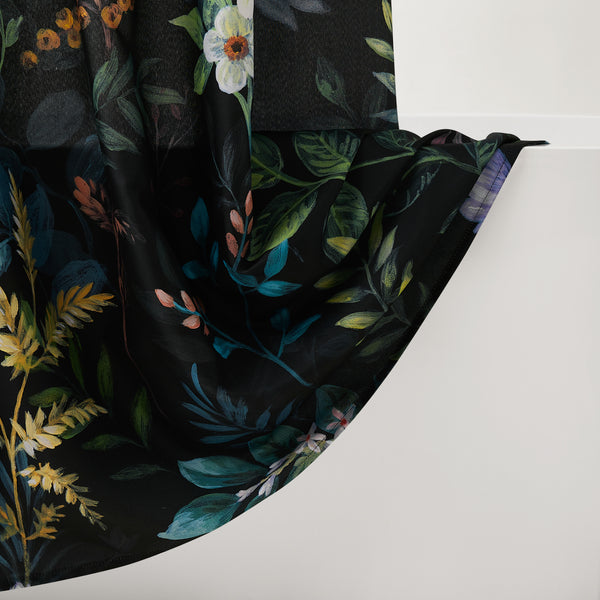 Lush Decor Fantasy Floral Shower Curtain