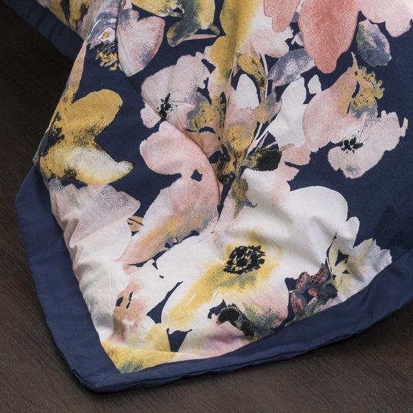 Lush Decor Floral Watercolor Comforter 7 Piece Set