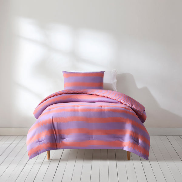 Lush Decor Gale Cabana Stripe Comforter Set