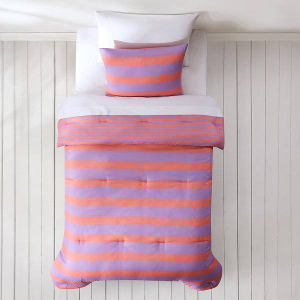 Lush Decor Gale Cabana Stripe Comforter Set