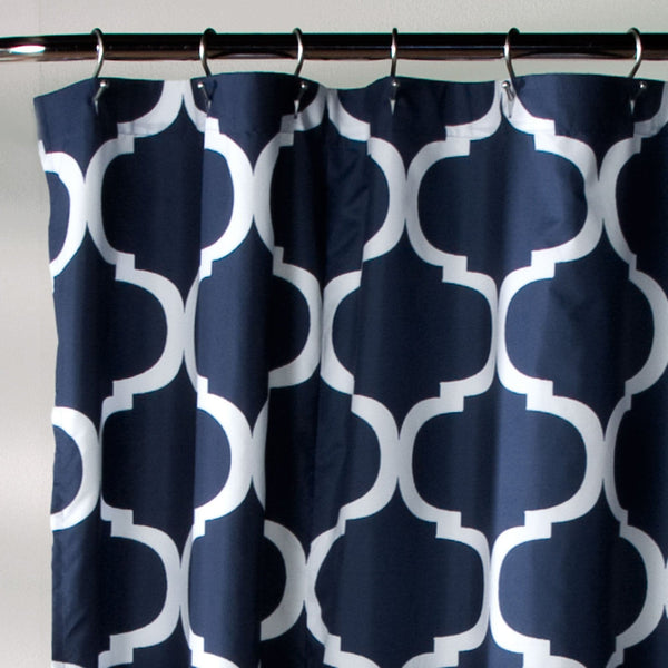 Lush Decor Geo Shower Curtain