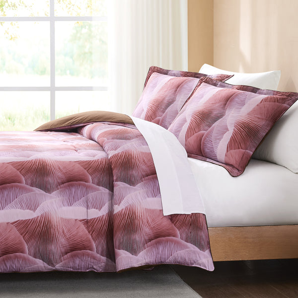Lush Decor Gilded Spore Cotton Comforter Set