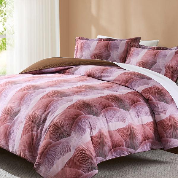 Lush Decor Gilded Spore Cotton Duvet Cover Set
