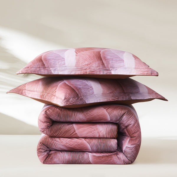 Lush Decor Gilded Spore Cotton Duvet Cover Set