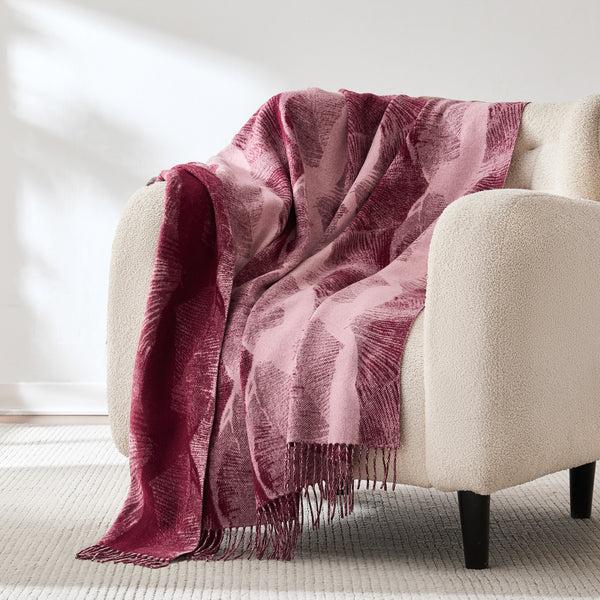 Lush Decor Gilded Spore Wool Throw