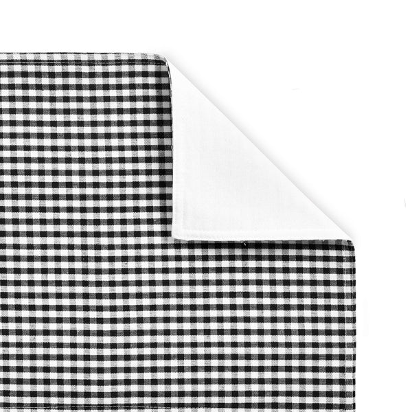 Lush Decor Gingham Check Yarn Dyed Table Runner