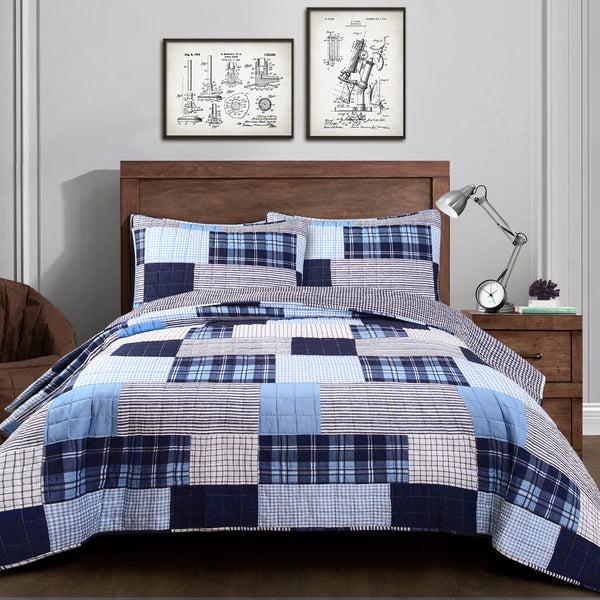Lush Decor Greenville 3 Piece Quilt Set