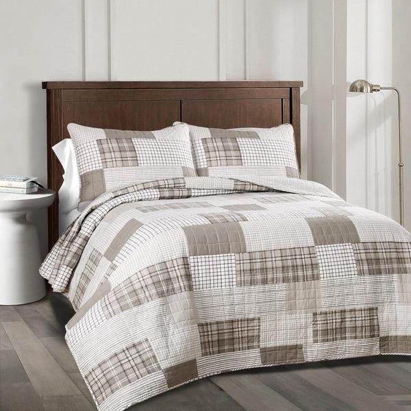 Lush Decor Greenville 3 Piece Quilt Set