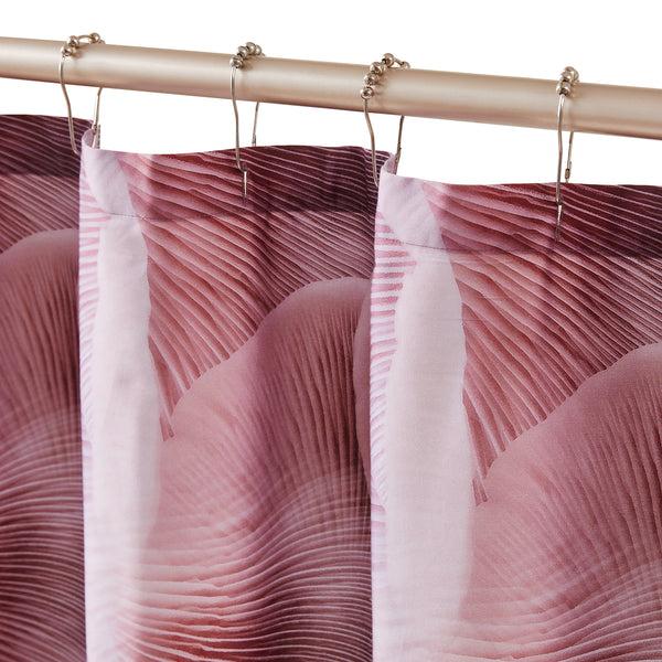 Lush Decor Guilded Spore Cotton Shower Curtain
