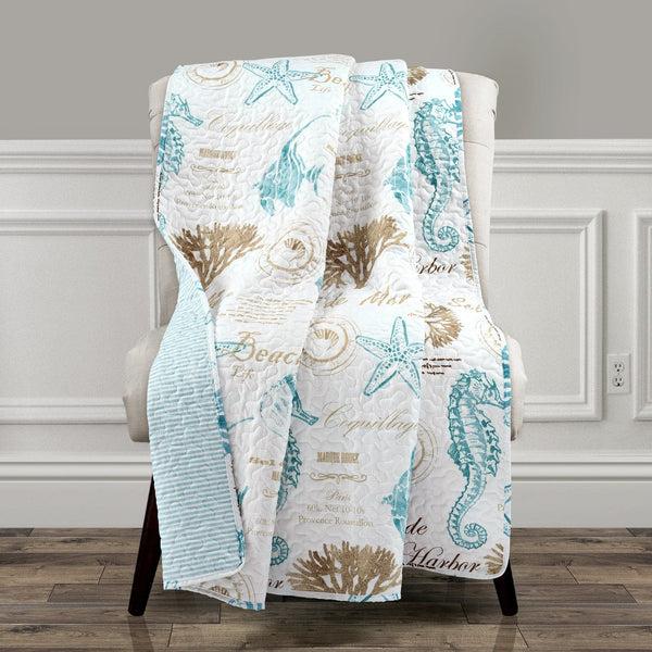 Lush Decor Harbor Life Throw
