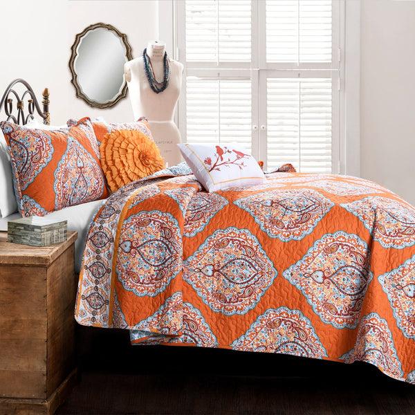 Lush Decor Harley 5 Piece Quilt Set