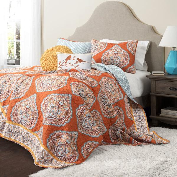 Lush Decor Harley 5 Piece Quilt Set