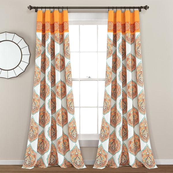 Lush Decor Harley Window Curtain Panel Set