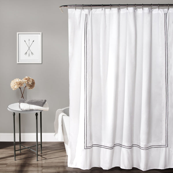 Lush Decor Hotel Collection Shower Curtain