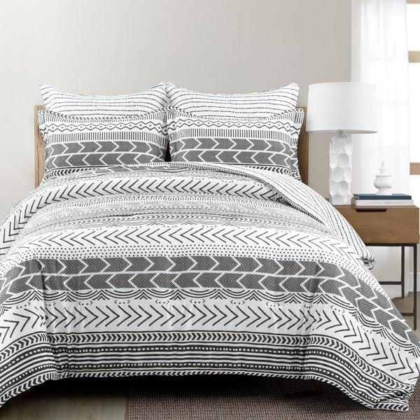 Lush Decor Hygge Geo Comforter 5 Piece Set