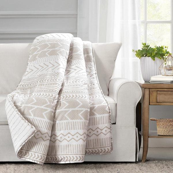 Lush Decor Hygge Geo Throw