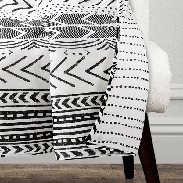 Lush Decor Hygge Geo Throw
