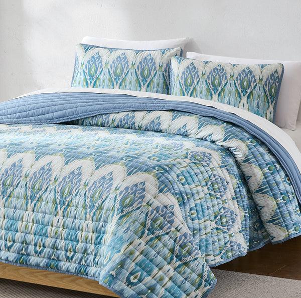 Lush Decor Ikat Drops Quilt Set