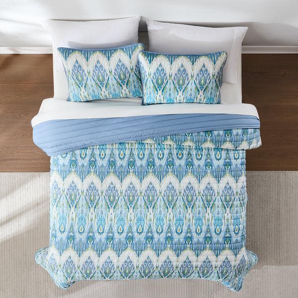 Lush Decor Ikat Drops Quilt Set