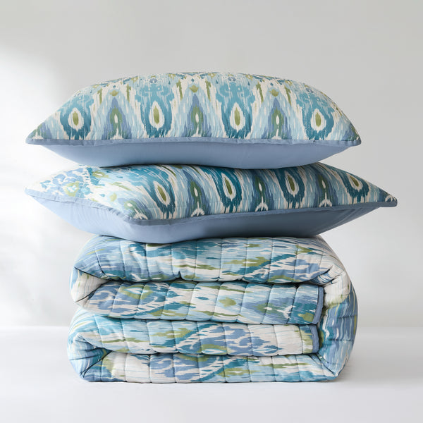 Lush Decor Ikat Drops Quilt Set