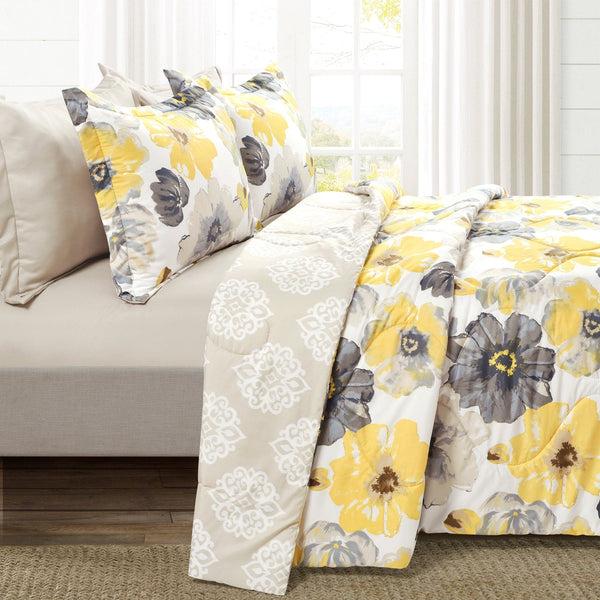 Lush Decor Leah 6 Piece Comforter Set