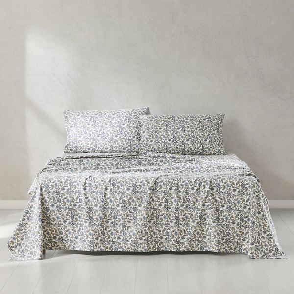 Lush Decor Lillian Block Print Cotton Sheet Set