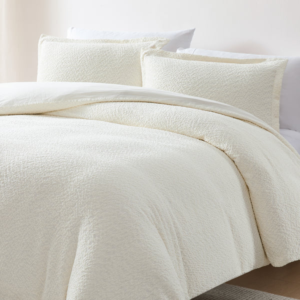 Lush Decor Lotti Boucle Duvet Cover Set