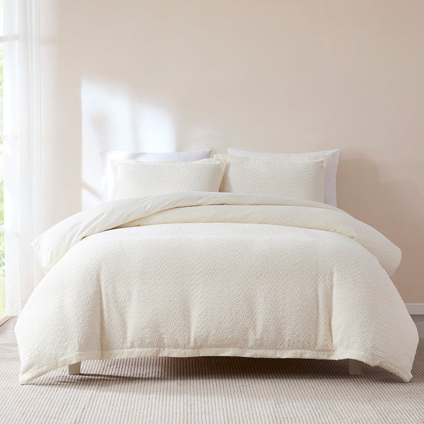 Lush Decor Lotti Boucle Duvet Cover Set