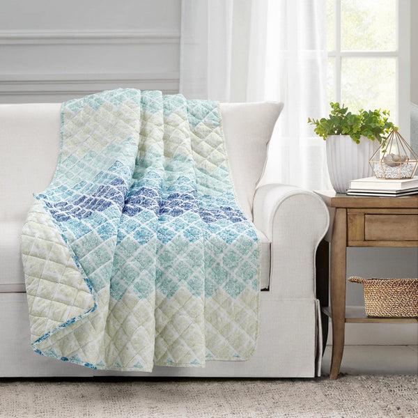 Lush Decor Medallion Ombre Reversible Throw