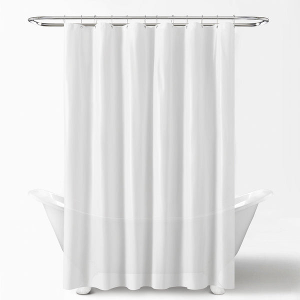Lush Decor Mildew-Resistant Shower Curtain Liner