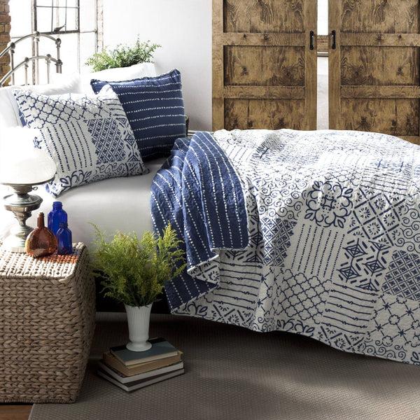 Lush Decor Monique 3 Piece Quilt Set