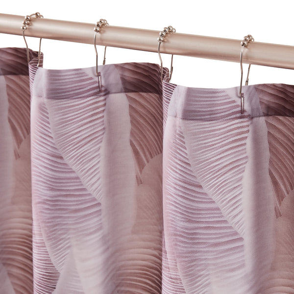 Lush Decor Mycelium Dream Cotton Shower Curtain