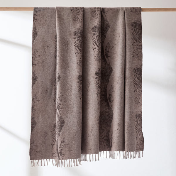 Lush Decor Mycelium Dream Wool Throw Blanket